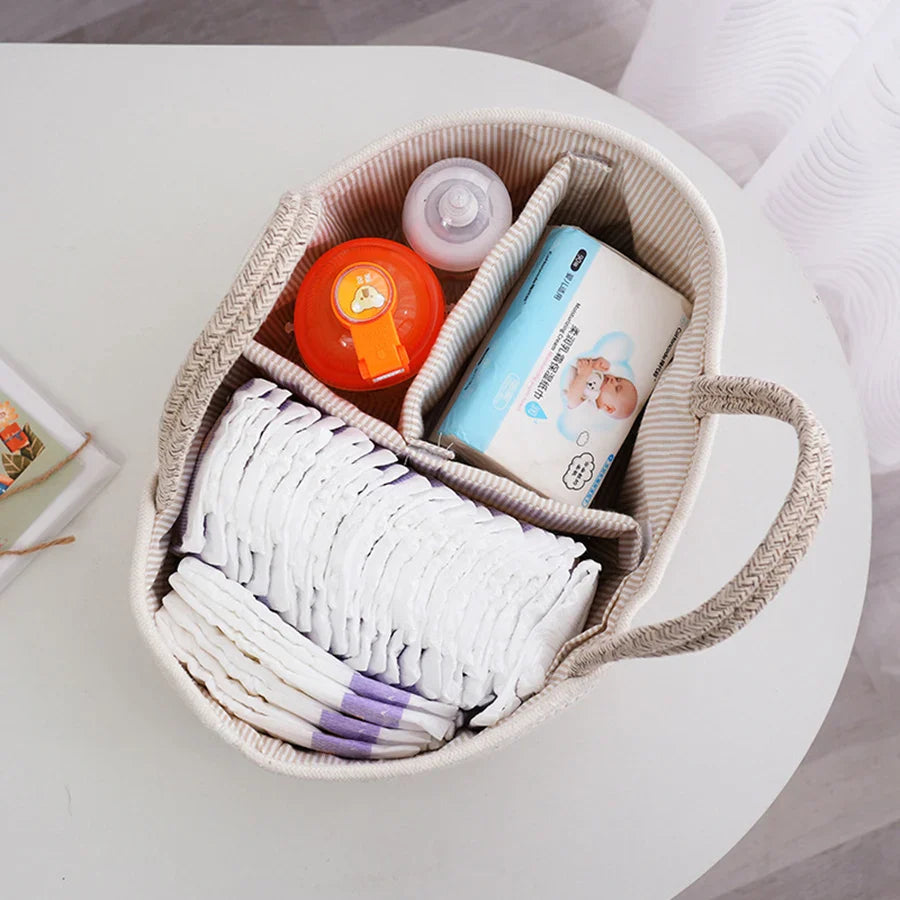 Baby Diaper Storage Basket - Goshen Delightful Superstore