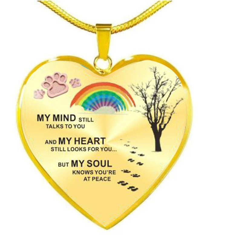 Daughter neck chain pendants Mother's Day Thanksgiving necklaces jewelry - Goshen Delightful Superstore