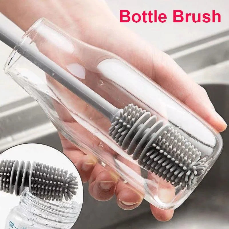 Silicone Milk Bottle Brush - Goshen Delightful Superstore