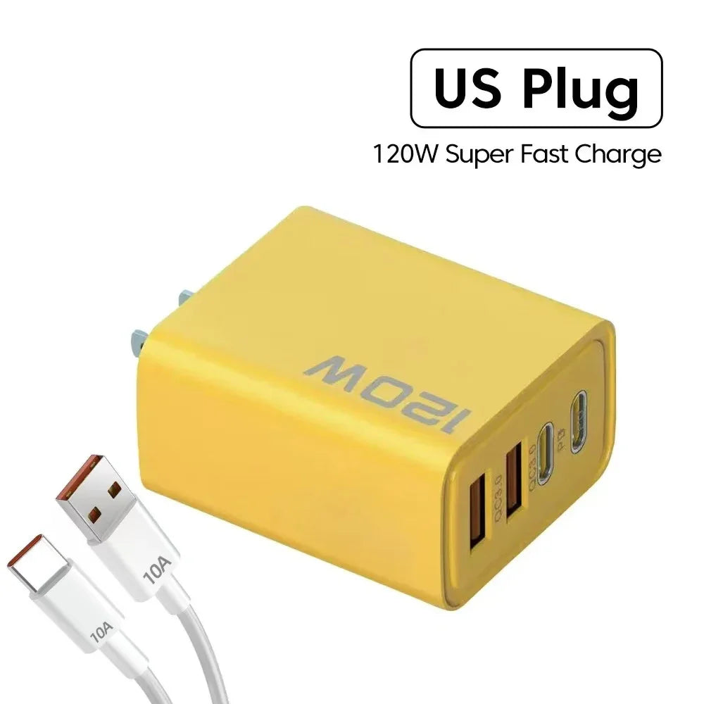 120W Super Fast Charger - Goshen Delightful Superstore